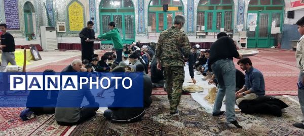 چلچراغ آیه‌ها و جشن ولادت حضرت فاطمه‌زهرا(س) در گالیکش