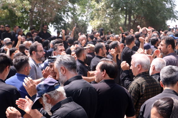 جلوه‌هایی از عاشورای حسینی در شهر آشخانه