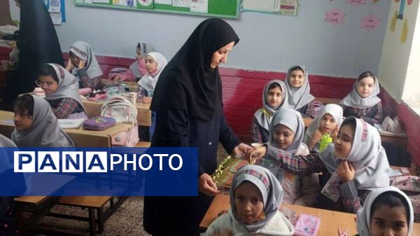 ایستگاه صلواتی در دبستان شهید غیور اصلی