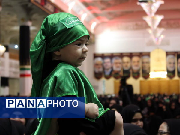 گهواره‌های عاشورایی و لالایی مادران همنوا با کودکان شهید