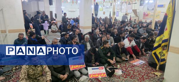 مراسم گرامیداشت حماسه ۹ دی و  ششمین سالروز شهادت سردار سلیمانی در فراشبند