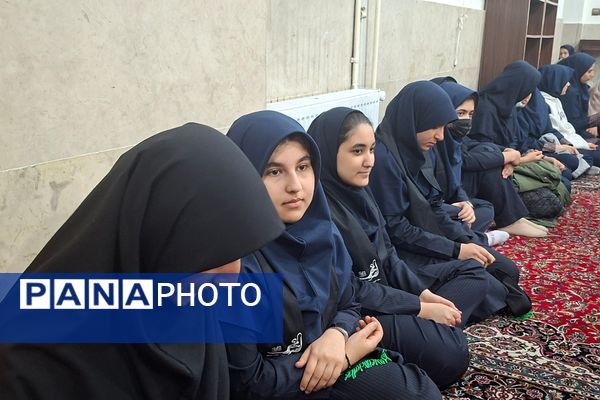 مدرسه نمونه‌دولتی ارشاد شهرستان قرچک در سوگ یاس نبی