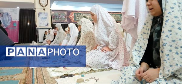 اعتکاف دانش‌آموزان در شهرستان ساوجبلاغ 