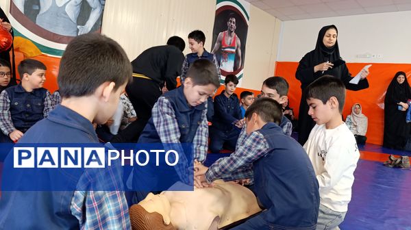 جشنواره آموزشی نبض زندگی در ناحیه ۷ آموزش و پرورش مشهد مقدس