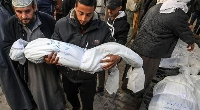 شهادت ۷۰ فلسطینی در غزه از بامداد امروز تاکنون