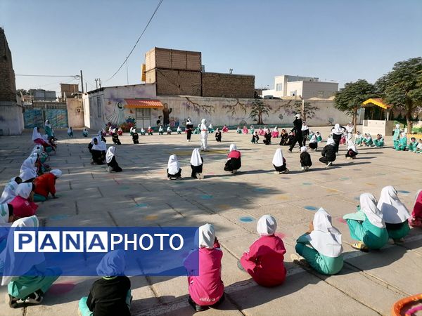 المپیاد ورزشی در مدرسه شهید نجفیان خلیل آباد 