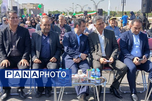 آیین افتتاحیه فاز اول بوستان سلامت باقرشهر 