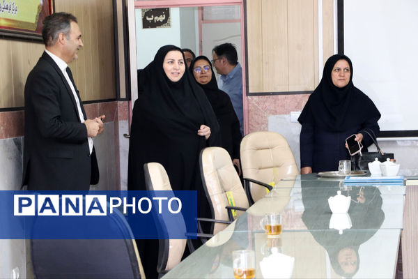 بازدید معاون امور مدارس سما خراسان شمالی از مدارس سما شیروان