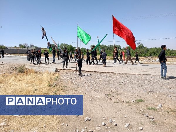سوگواری سالار شهیدان امام حسین (ع) در روستای گزکوه 