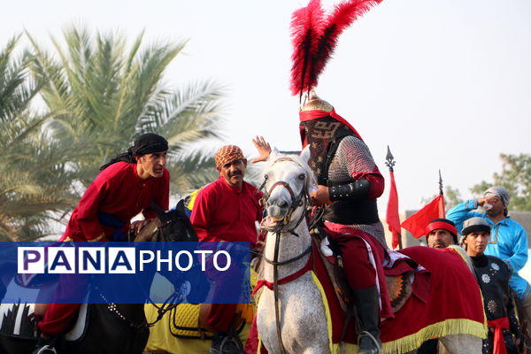 بازآفرینی نوجوان کربلا زیر آسمان لامرد
