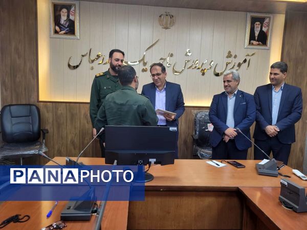 تودیع و معارفه مسئول بسیج دانش‌‌آموزی برادران ناحیه یک بندرعباس