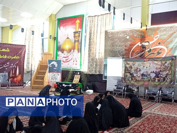 آیین سوگواری دهه فاطمیه در خلیل آباد