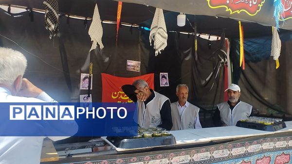 برپایی موکب در شهرستان خلیل آباد 