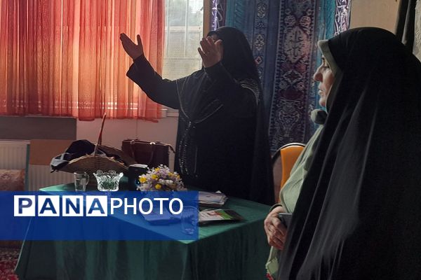 مراسم عزاداری بانوی کوثر در دبیرستان تربیت اسلامشهر