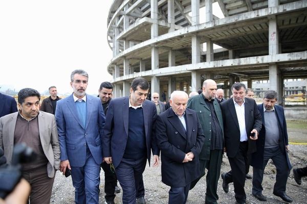 بازدید وزیر ورزش و جوانان از فضاهای ورزشی آمل