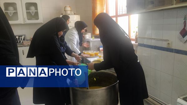  مراسم شهادت حضرت فاطمه زهرا (س) در مدارس شهرستان خلیل‌آباد 