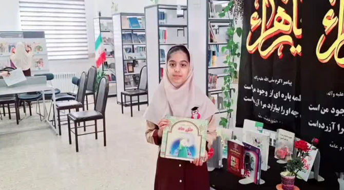 روایت دانش‌آموزخبرنگار پانا خاتم از کتابخانه