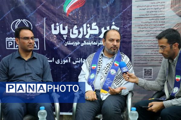 حضور معاون وزیر آموزش‌وپرورش در موکب  اربعینی انصار الحسین فرهنگیان و دانش آموزان حمیدیه