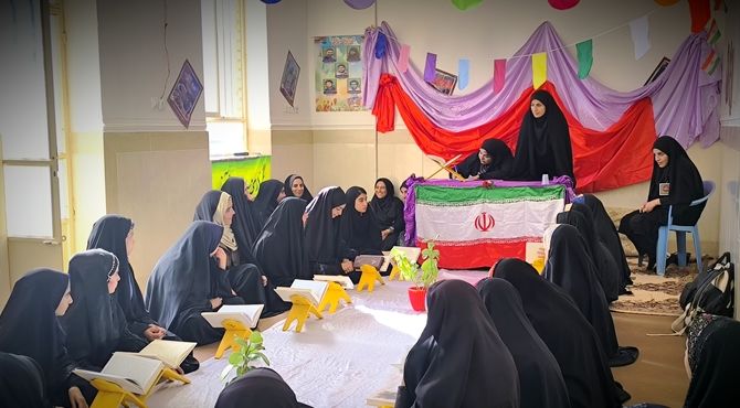 مسابقات قرآن و عترت در بخش حوزه‌ای در میانکوه