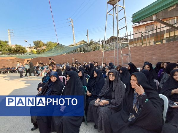 چهلمین روز شهادت مدافع امنیت شهید محمد حیدری قادیکلایی قائمشهر 