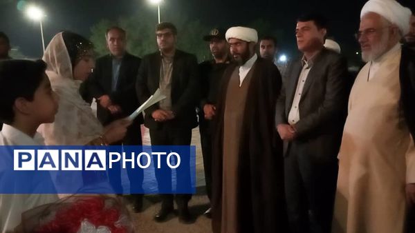 حضور نماینده ولی‌فقیه هرمزگان در جشن هفته وحدت شهرستان جاسک