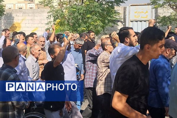 همبستگی مردم ولایتمدار نسیم‌شهر در راهپیمایی علیه رژیم صهیونیستی