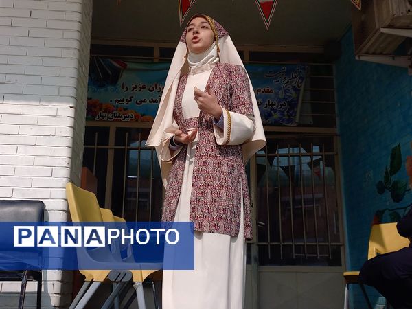 برگزاری هفته فرهنگی و هنری ماها در دبیرستان دخترانه بهار    