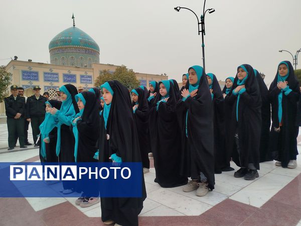غبارروبی مزار شهدای زیارتگاه شهید مدرس (ره) 