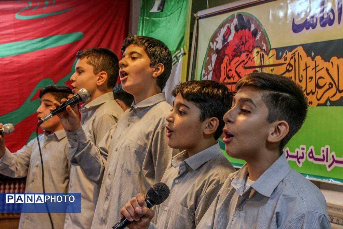 جشن میلاد امام حسن عسکری(ع) در دبیرستان تهرانی باقرشهر 