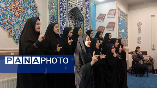 مراسم شهادت حضرت فاطمه زهرا(س) در دبیرستان شهید تیمسار فلاحی 