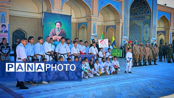 نمایش اقتدار بسیج با حضور مسئولین کشوری