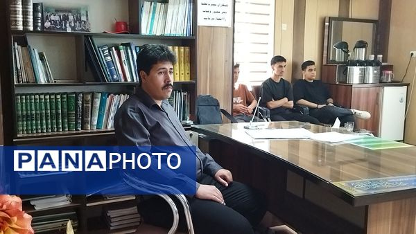 جلسه انجمن های ورزشی دبیرستان شاهد ابوذر غفاری 