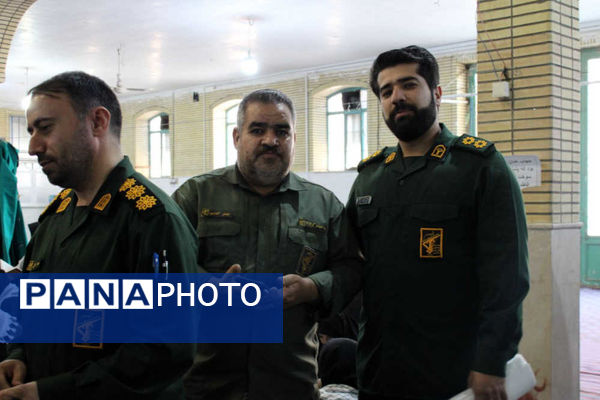 جلوه‌هایی از حلقه‌های صالحین نوجوانان بسیجی در شهر جعفریه