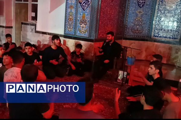 آیین معنوعی اعتکاف در مسجد شهدای ۱۵خرداد قرچک