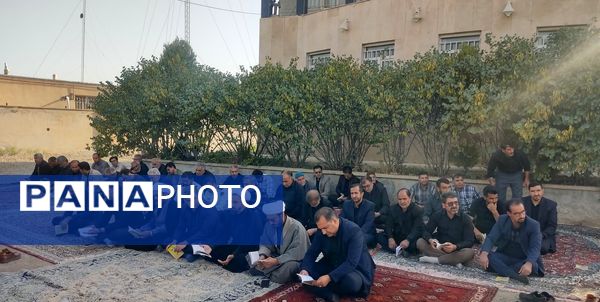 مراسم قرائت زیارت عاشورا در تیتکانلو