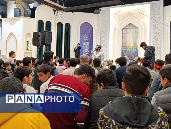 مراسم ولادت امام حسن مجتبی(ع) در میدان شهدای مشهد مقدس