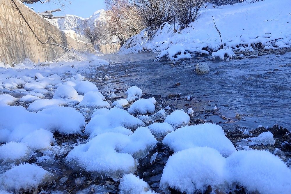 اولین برف زمستانی در بار