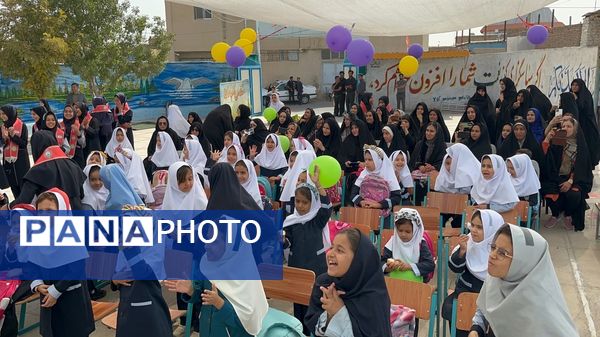 شکوفه‌های بهاری، میهمان مدرسه حدیثه دهنو شدند