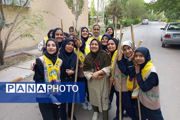حضور دانش آموزان پیشتاز پردیس در پیش اردوی ملی ۱۴۰۴
