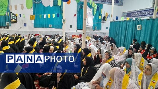 حضور قائم مقام وزیر در سازمان دانش‌آموزی در جمع دانش‌آموزان معتکف شهرستان اسفراین