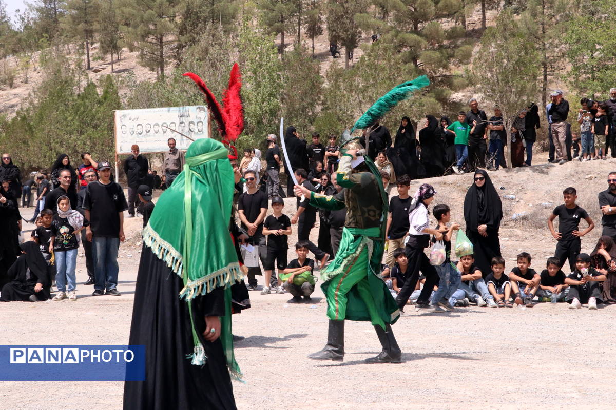 آیین شبیه خوانی عاشورای حسینی در آشخانه