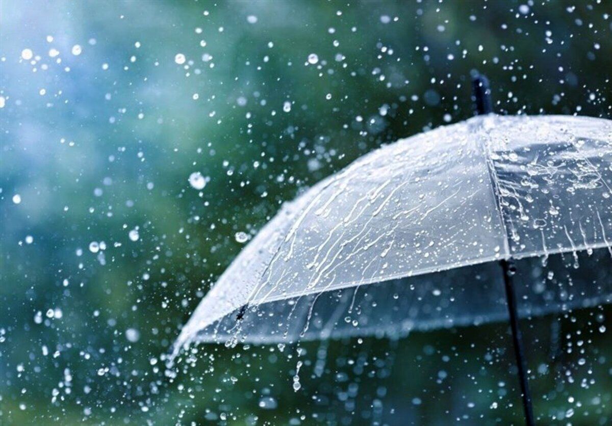 بارش شدید باران تابستانی در گلوگاه 