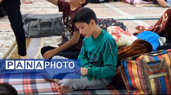 همایش قرآنی معتکفین اعتکاف دانش آموزی کاشمر