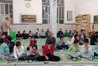 مراسم گرامیداشت هفته دفاع مقدس ویژه نوجوانان در کلاته رودبار