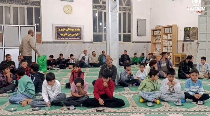 مراسم گرامیداشت هفته دفاع مقدس ویژه نوجوانان در کلاته رودبار