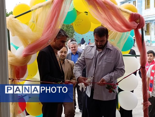 افتتاح سالن چند منظوره در دبستان پسرانه حضرت صاحب الزمان (عج)