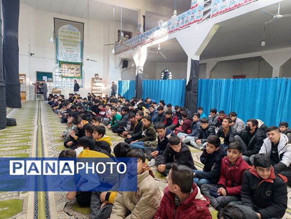 گرامیداشت ایام فاطمیه دوم در مسجد جامع آشخانه 