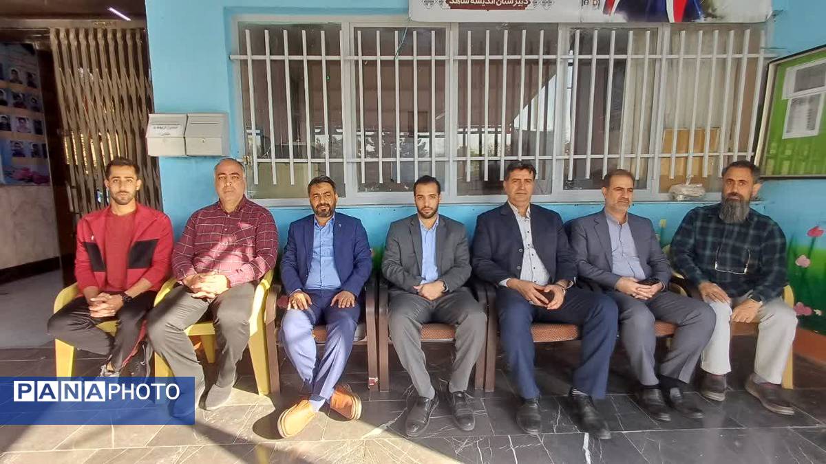 انتخابات انجمن ورزشی و المپیاد دانش‌آموزی دبیرستان اندیشه شاهد 