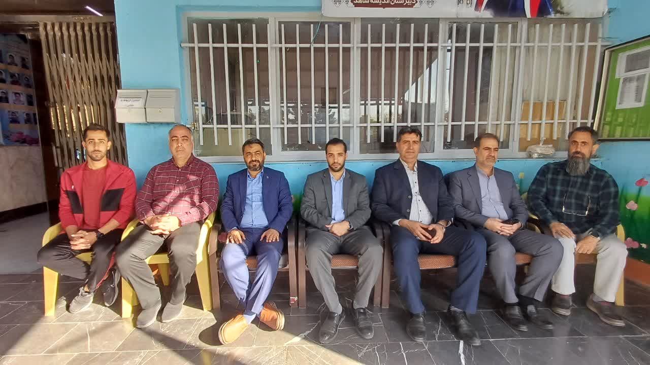 انتخابات انجمن ورزشی و المپیاد دانشآموزی دبیرستان اندیشه شاهد