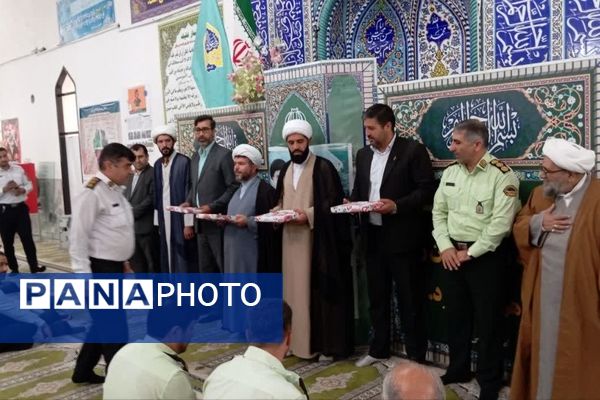 مراسم گرامیداشت هفته نیروی انتظامی در شهرستان سملقان